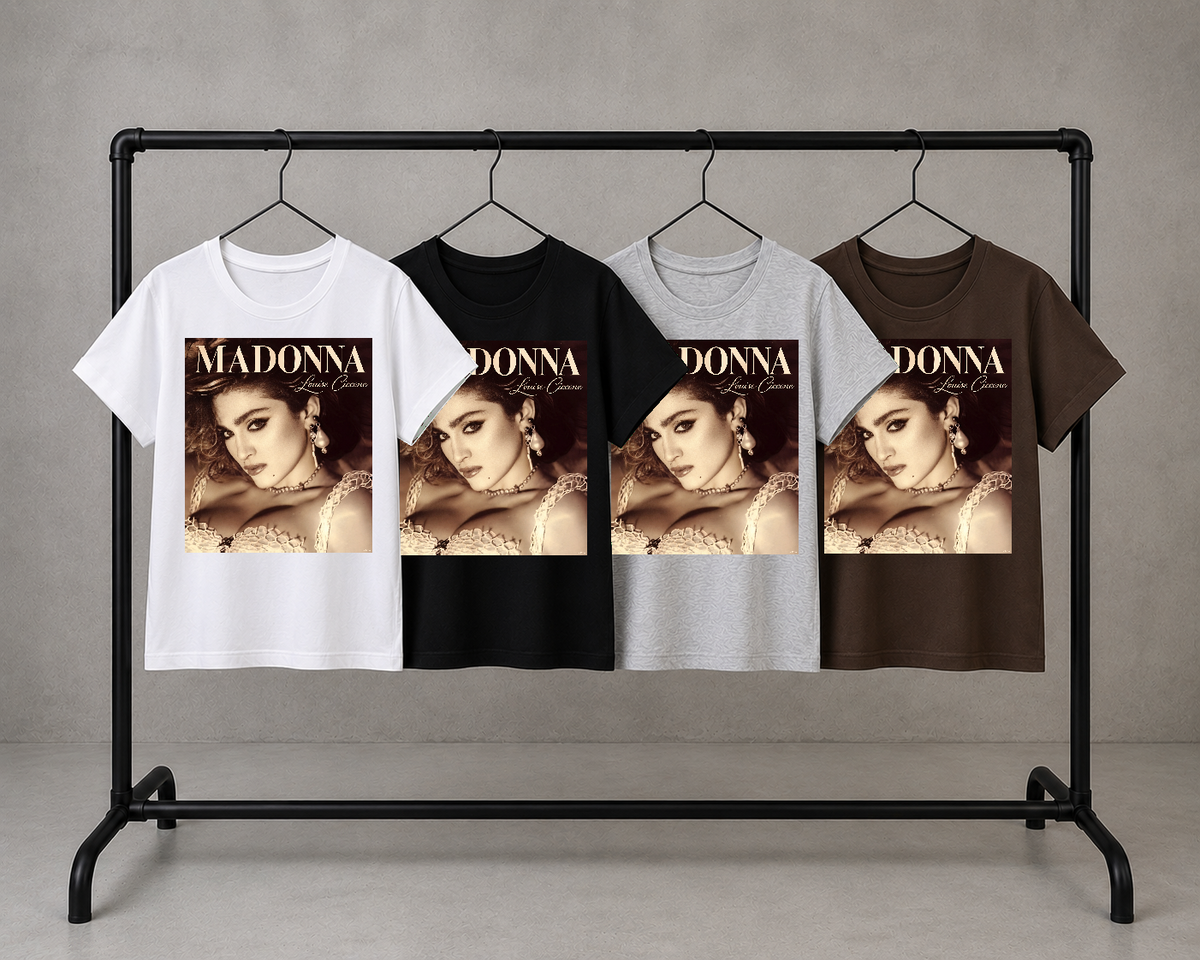 MADONNA DTF-0149 — Remera mediana 9244 en cuatro colores