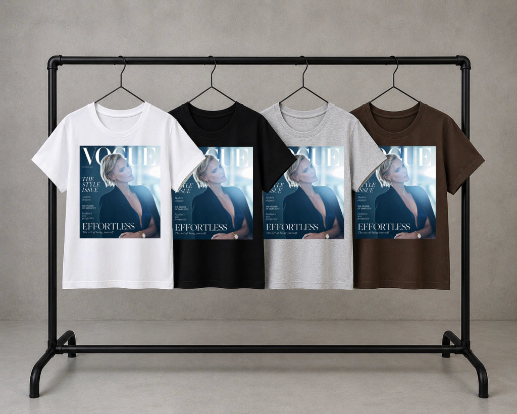 vogue charlie theron effortless 275