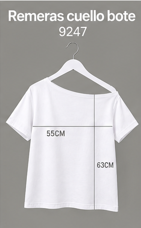 REMERAS CUELLO BOTE