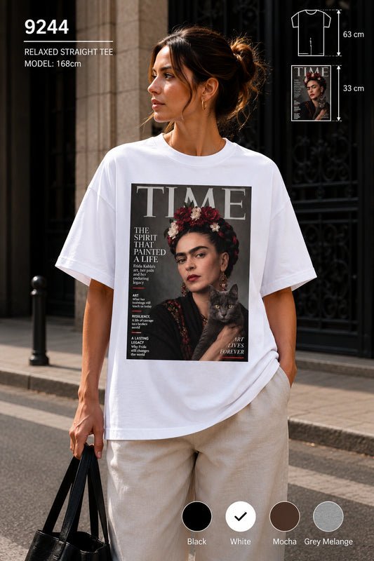 TIME Frida y gatito