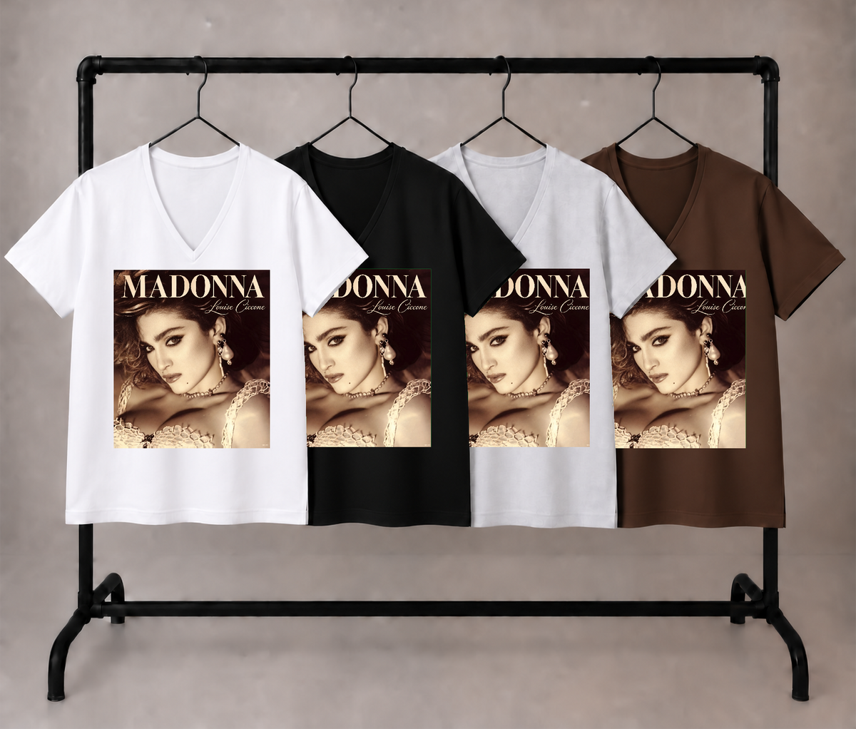 MADONNA DTF-0149 — Remera grande 9246 en cuatro colores