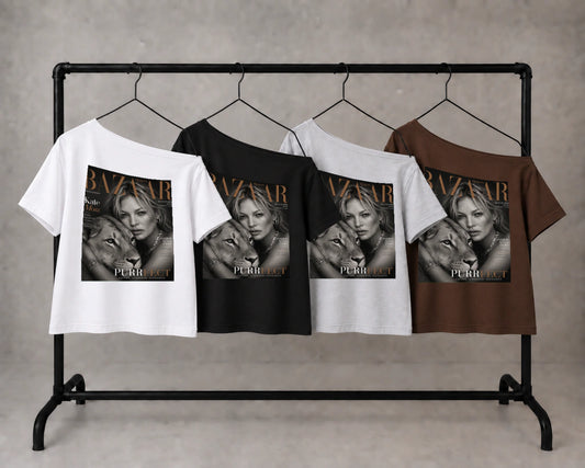 bazaar kate moss lions