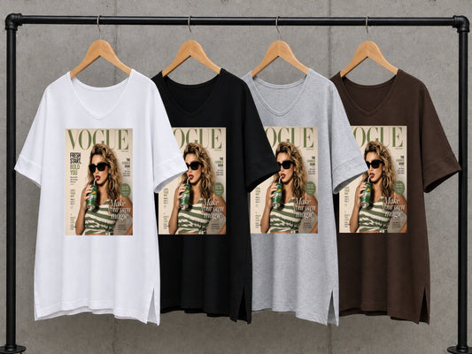 Glamorous Summer Vogue Cover madonna