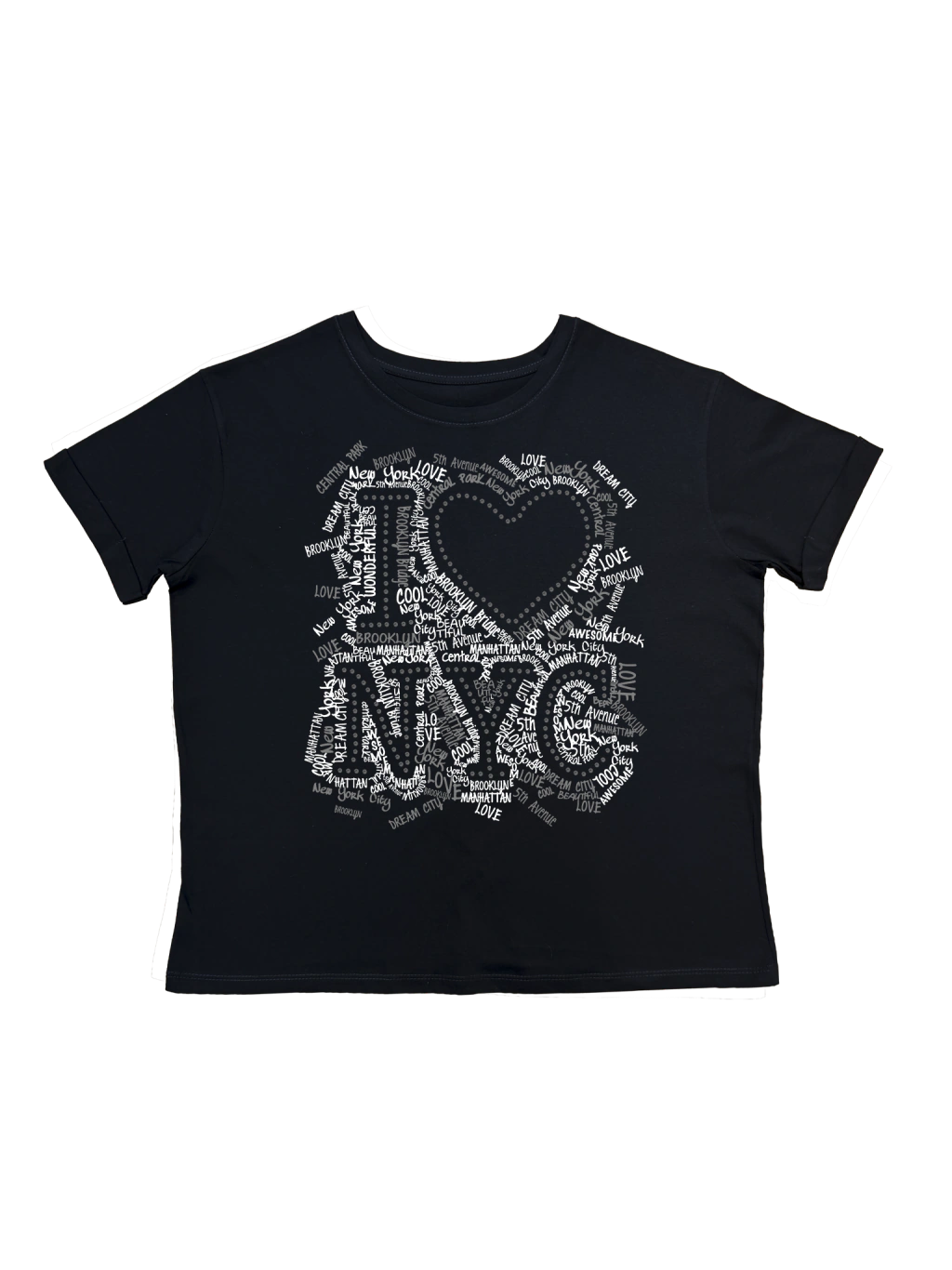 I <3 NYC (con strass)