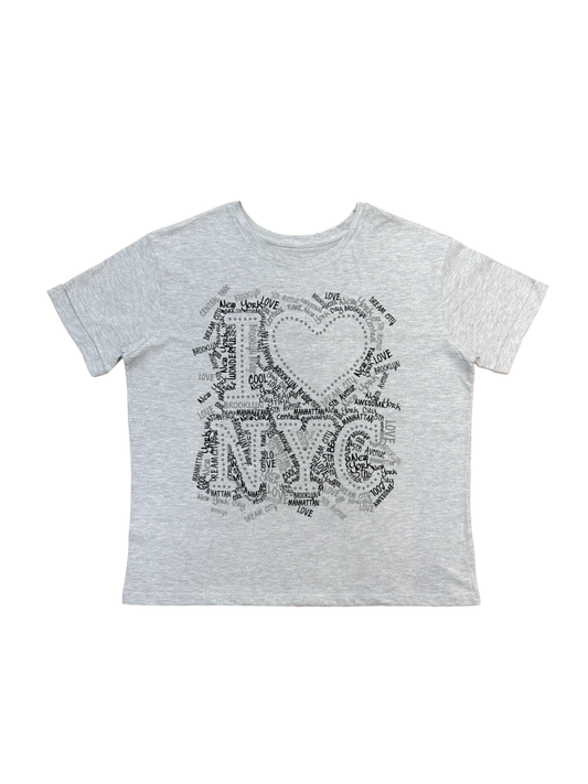 I <3 NYC (con strass)