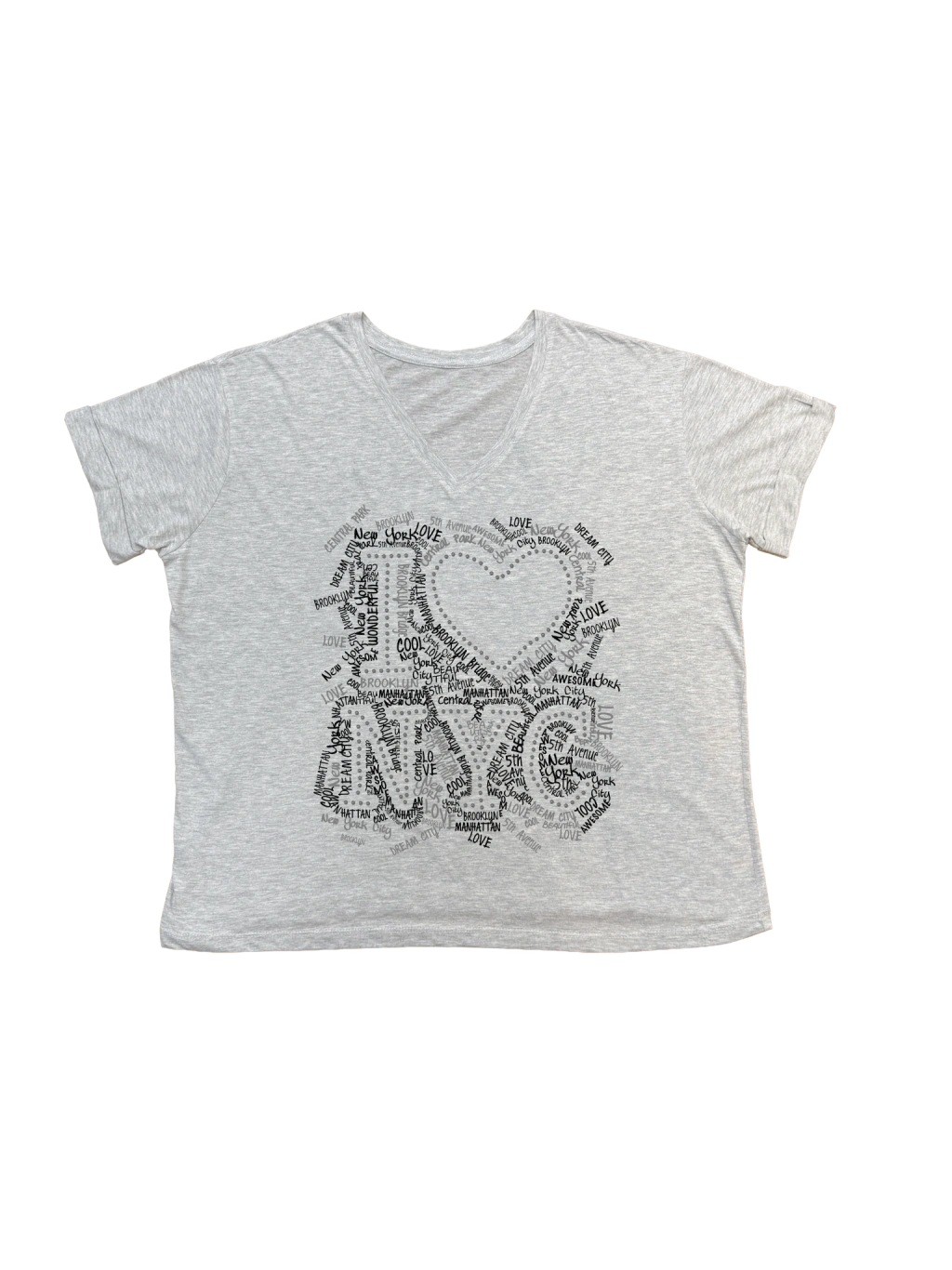 I <3 NYC (con strass)