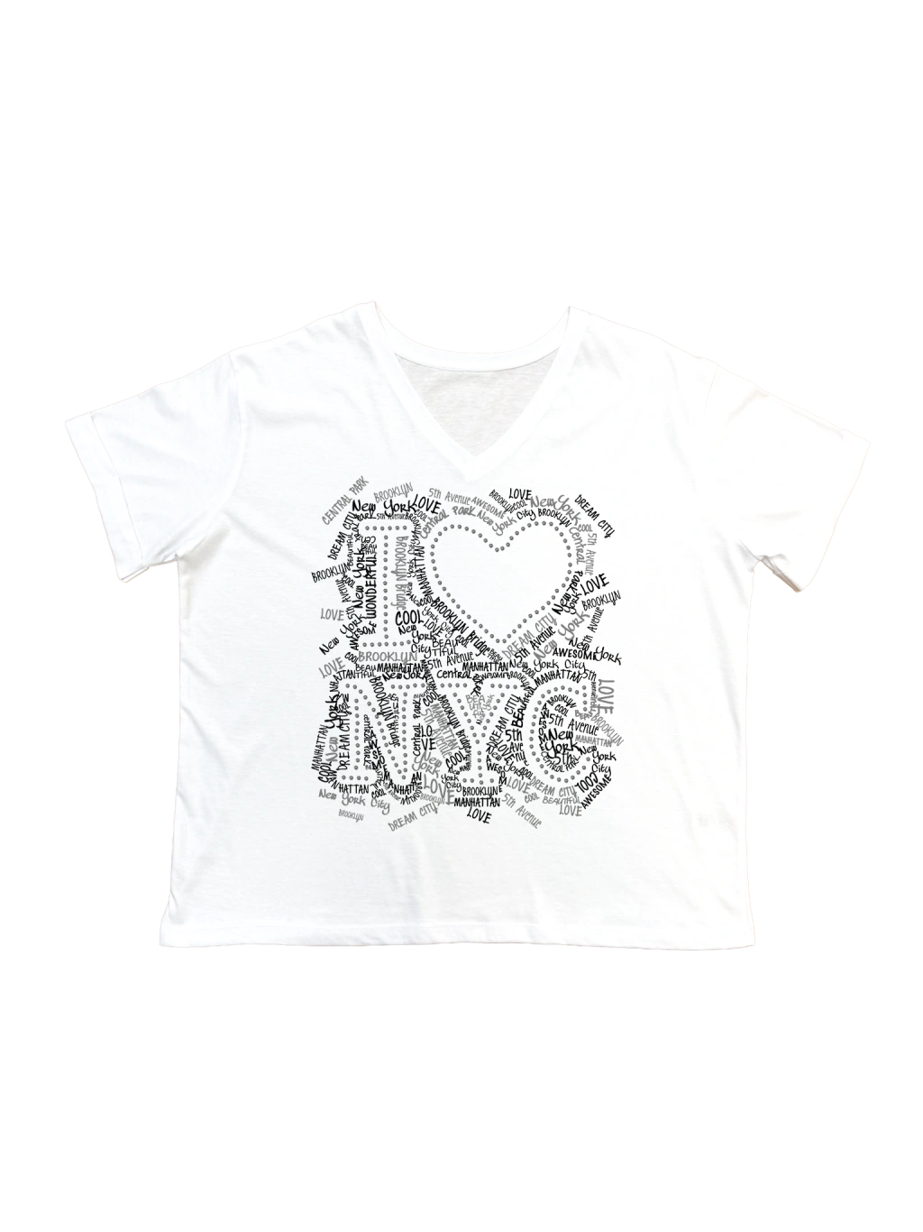 I <3 NYC (con strass)