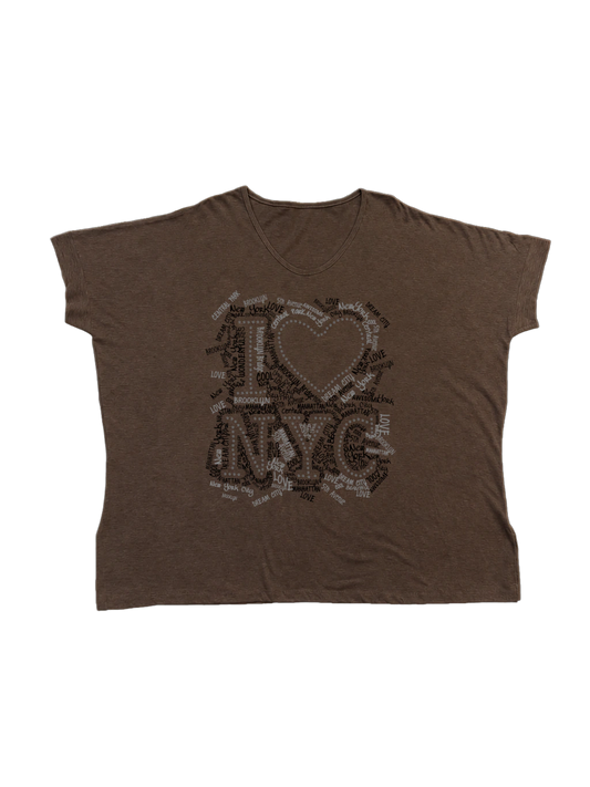 I <3 NYC (con strass)