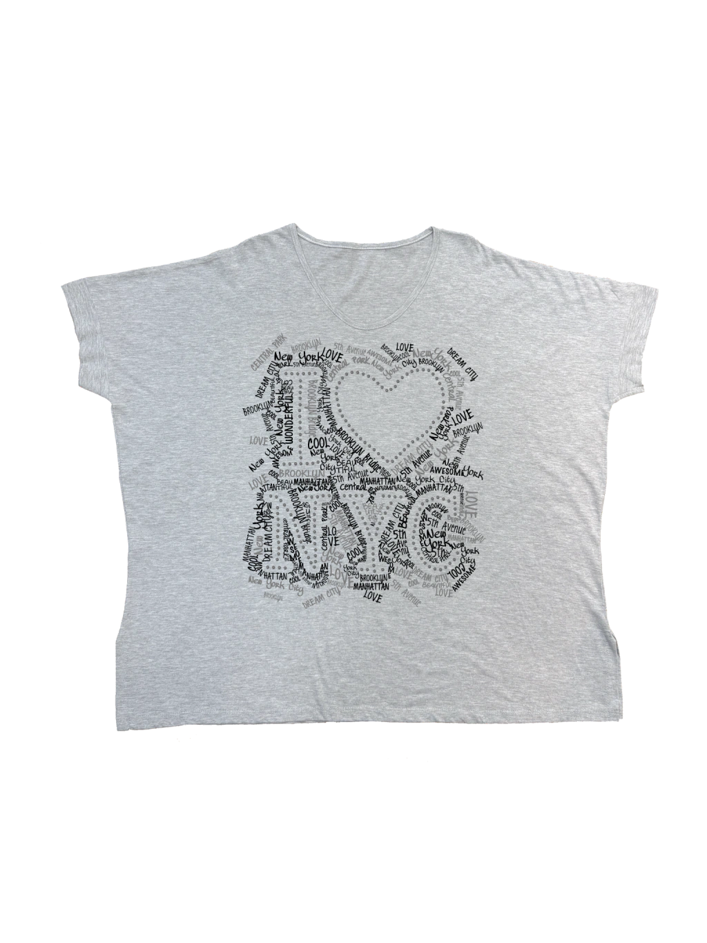 I <3 NYC (con strass)