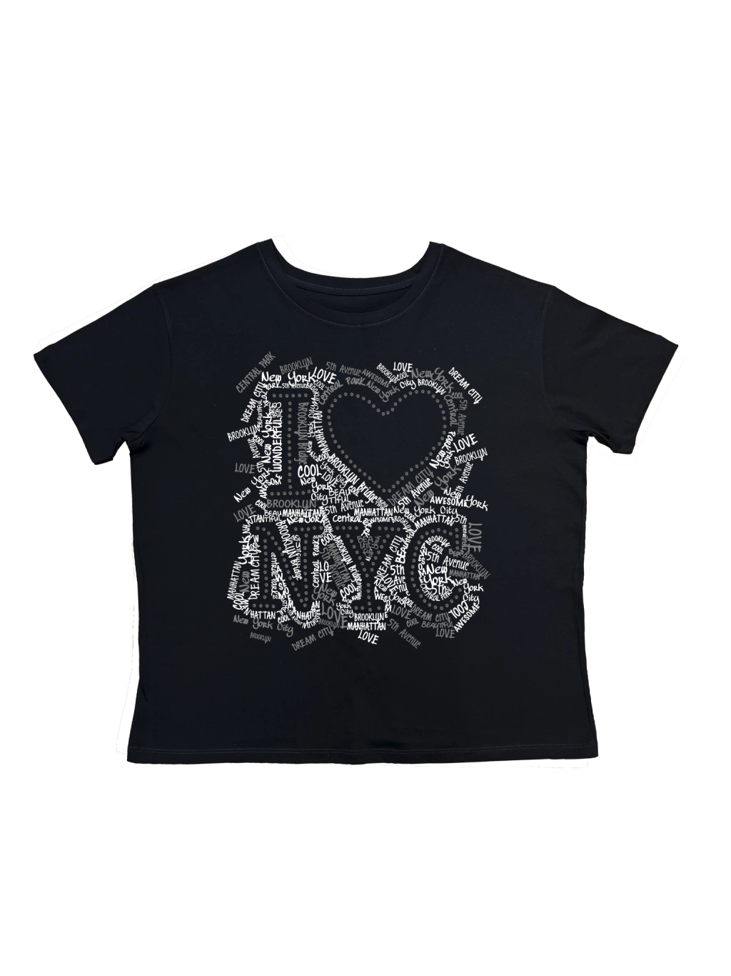 I <3 NYC (con strass)