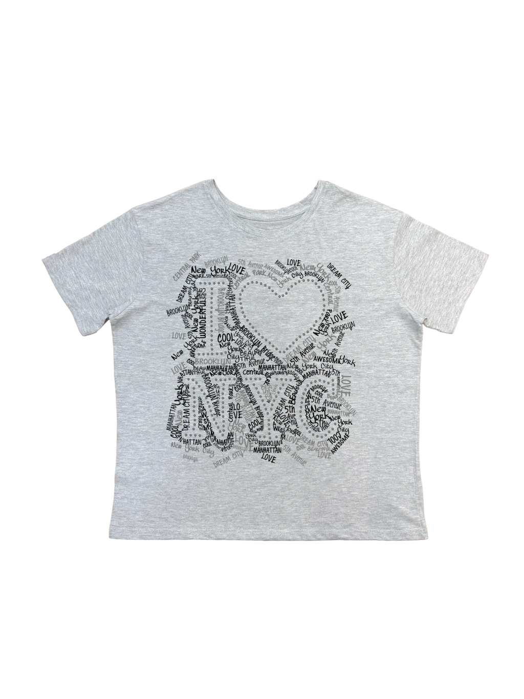 I <3 NYC (con strass)