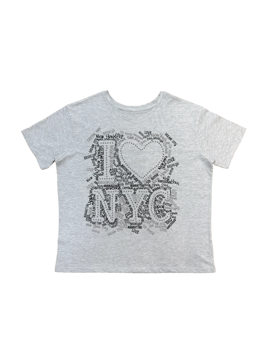 I <3 NYC (con strass)