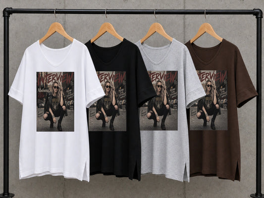 interview magazine nirvana guitar tshirt