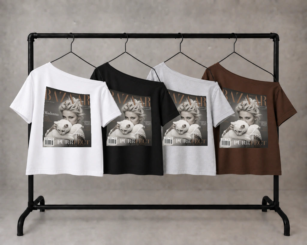 madonna white cat