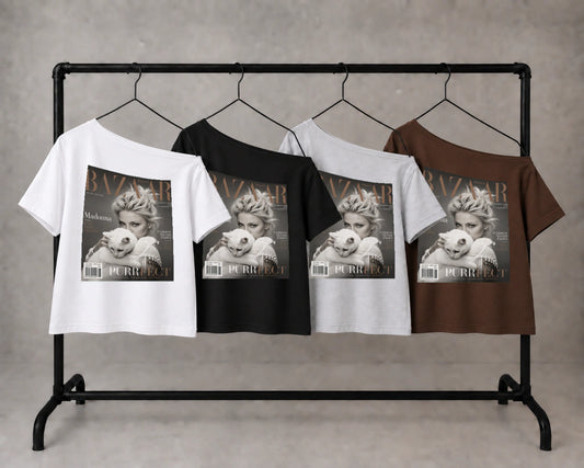 madonna white cat
