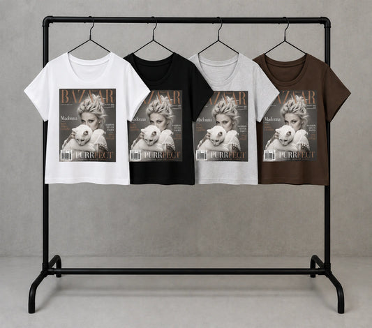 madonna white cat