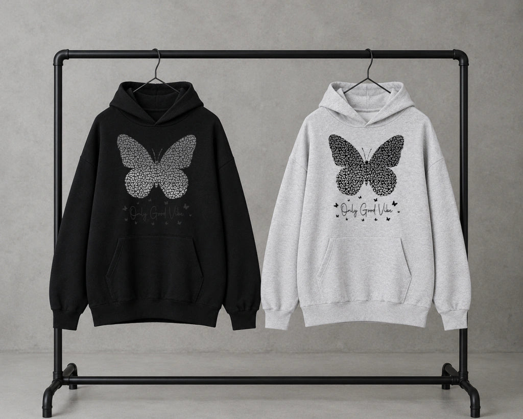 Buzo Mariposa Only good vibe (Foil)
