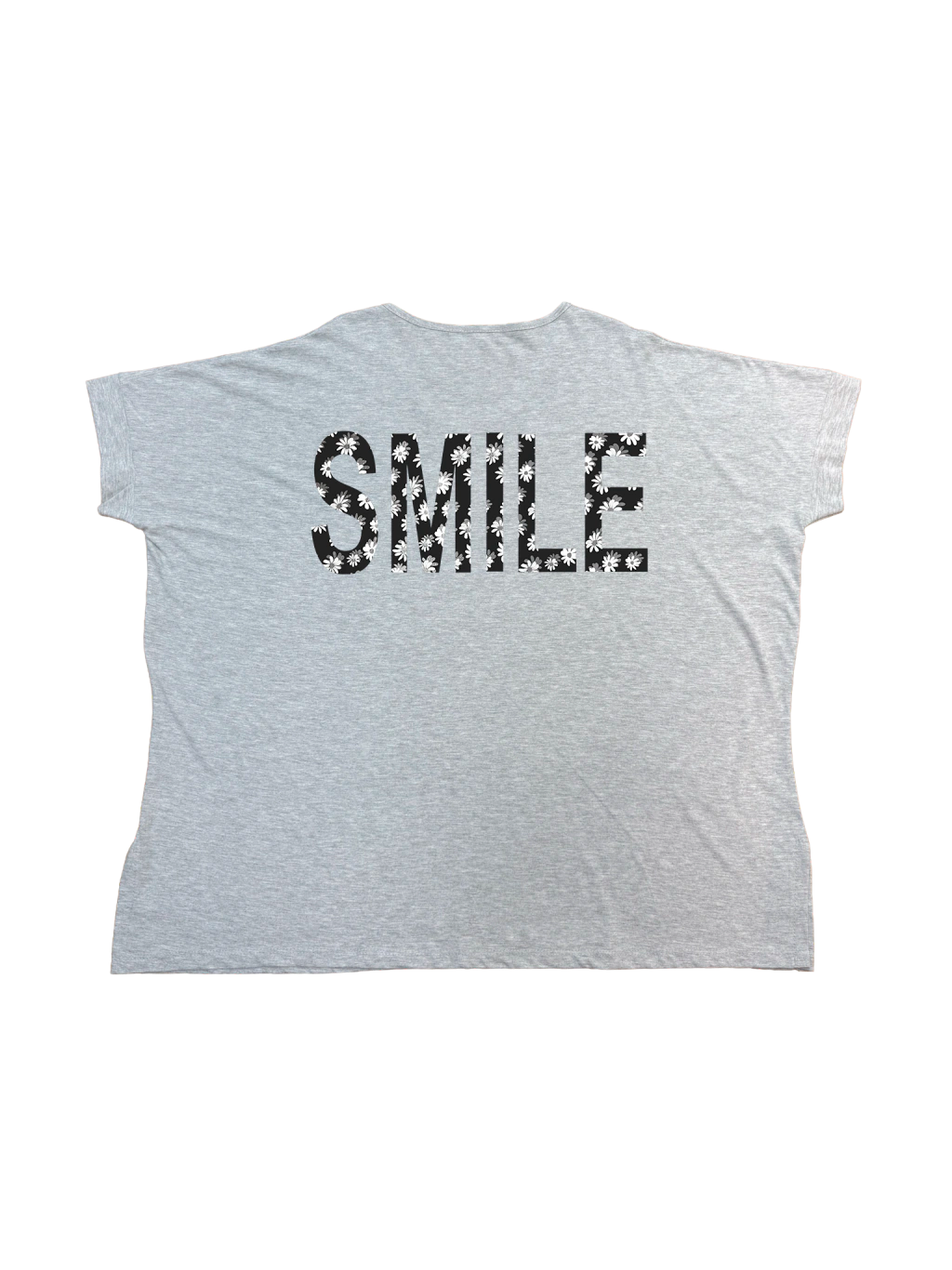 SMILE (Letra con flores)