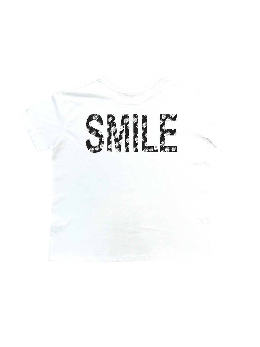 SMILE (Letra con flores)