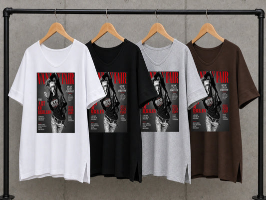 vanity fair aerosmith tshirt