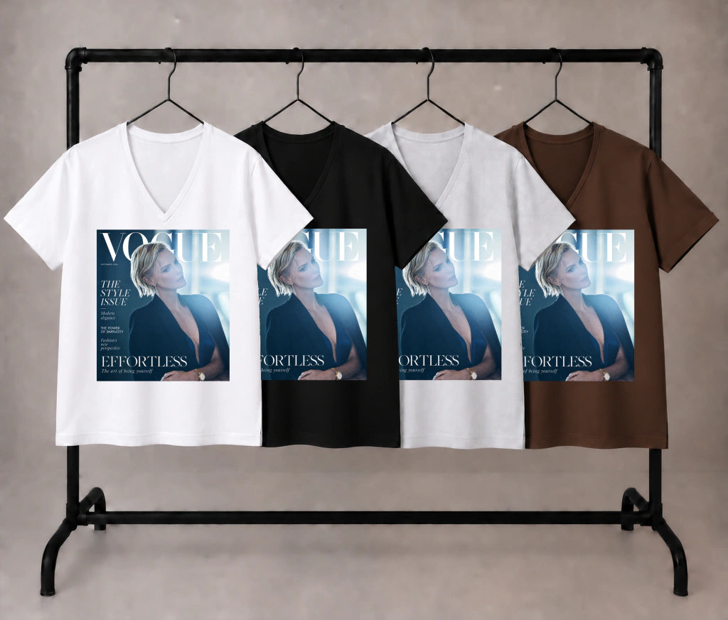 vogue charlie theron effortless 275