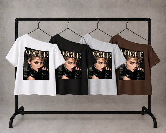 vogue madonna color black rose